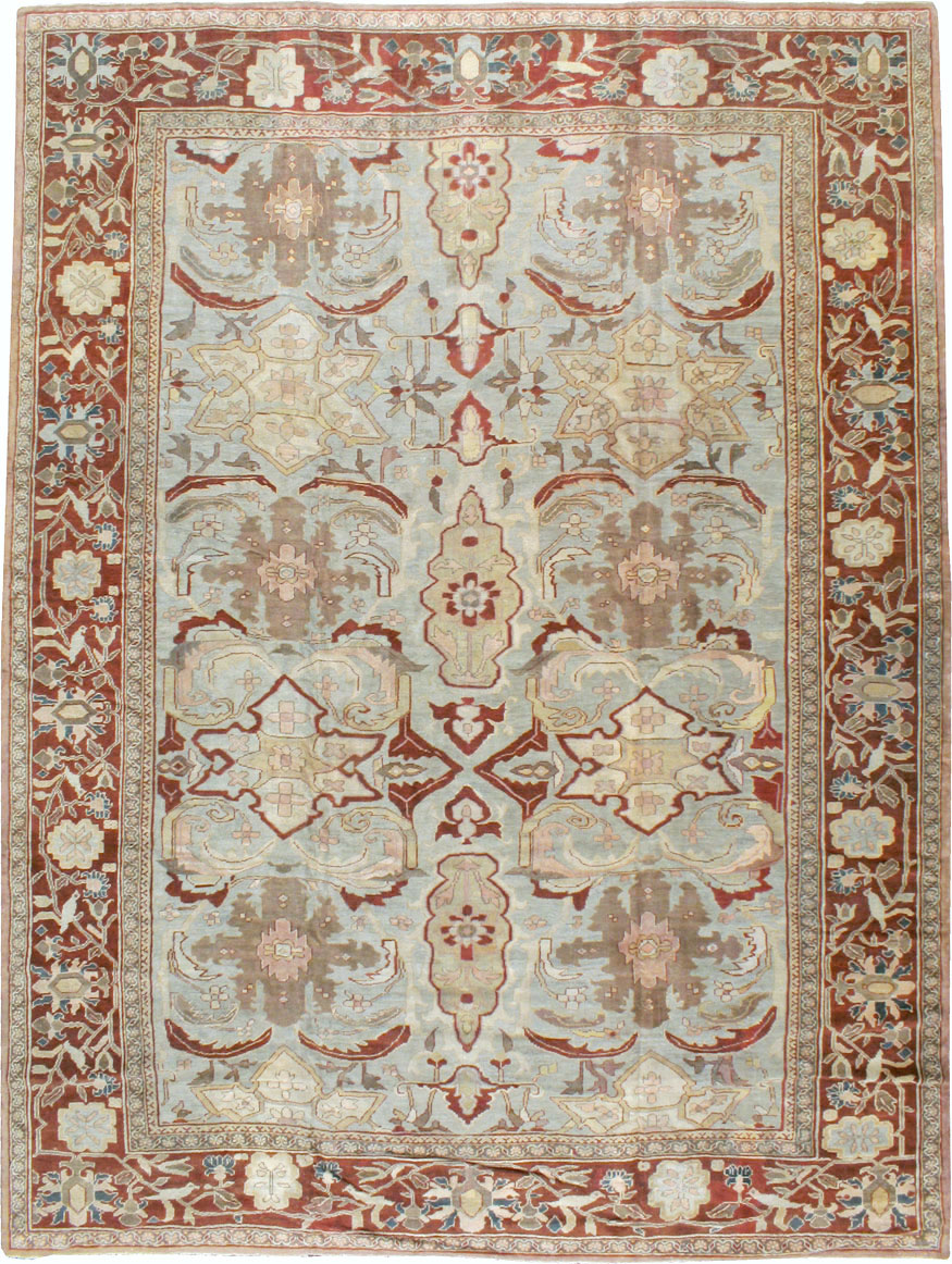 Antique Persian Mahal Carpet, No.17742 - Gss