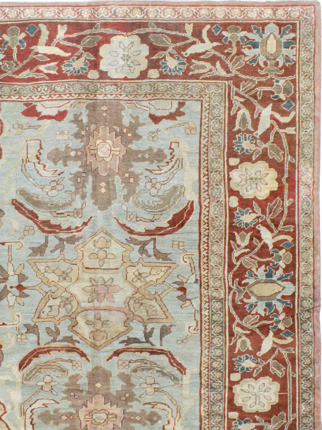 Antique Persian Mahal Carpet, No.17742 - Gss