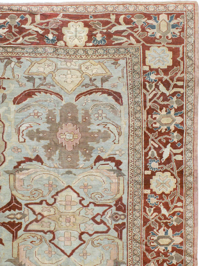 Antique Persian Mahal Carpet, No.17742 - Gss