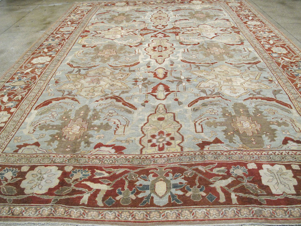 Antique Persian Mahal Carpet, No.17742 - Gss