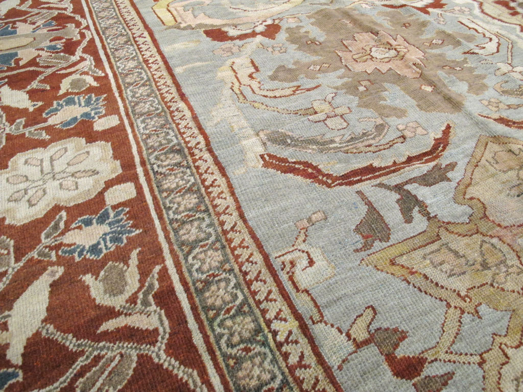 Antique Persian Mahal Carpet, No.17742 - Gss