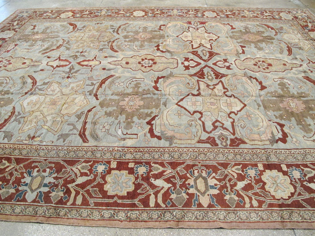 Antique Persian Mahal Carpet, No.17742 - Gss