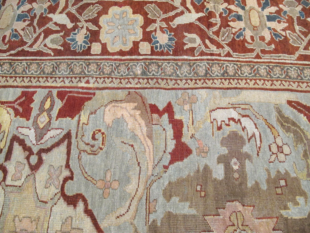 Antique Persian Mahal Carpet, No.17742 - Gss
