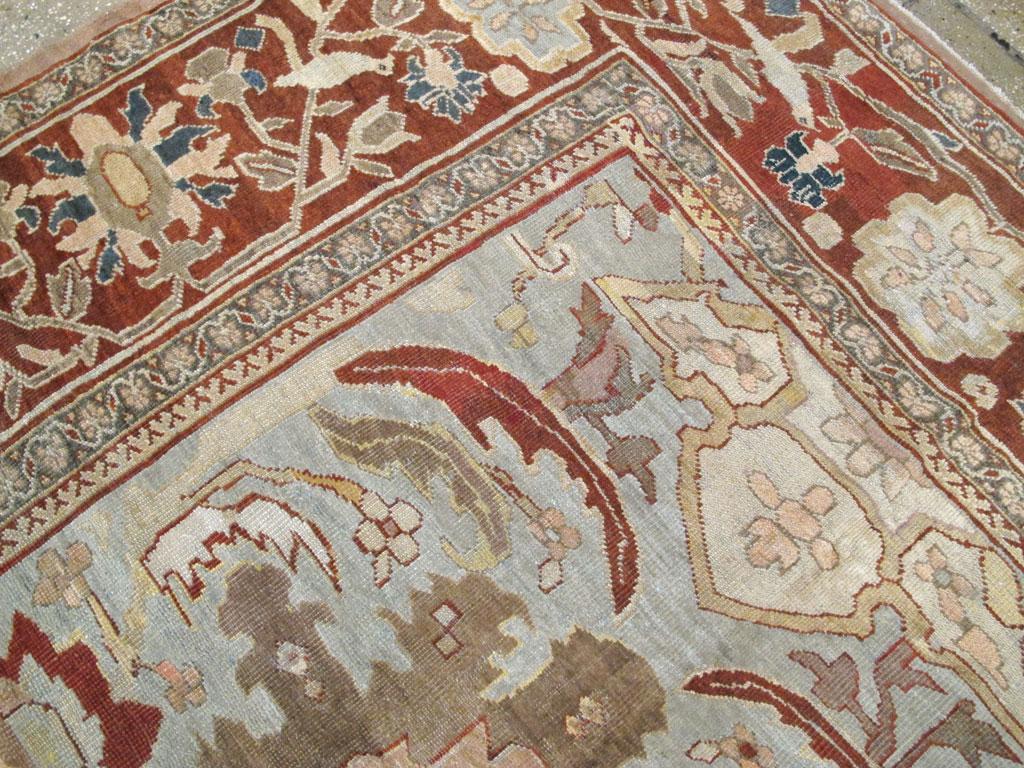 Antique Persian Mahal Carpet, No.17742 - Gss