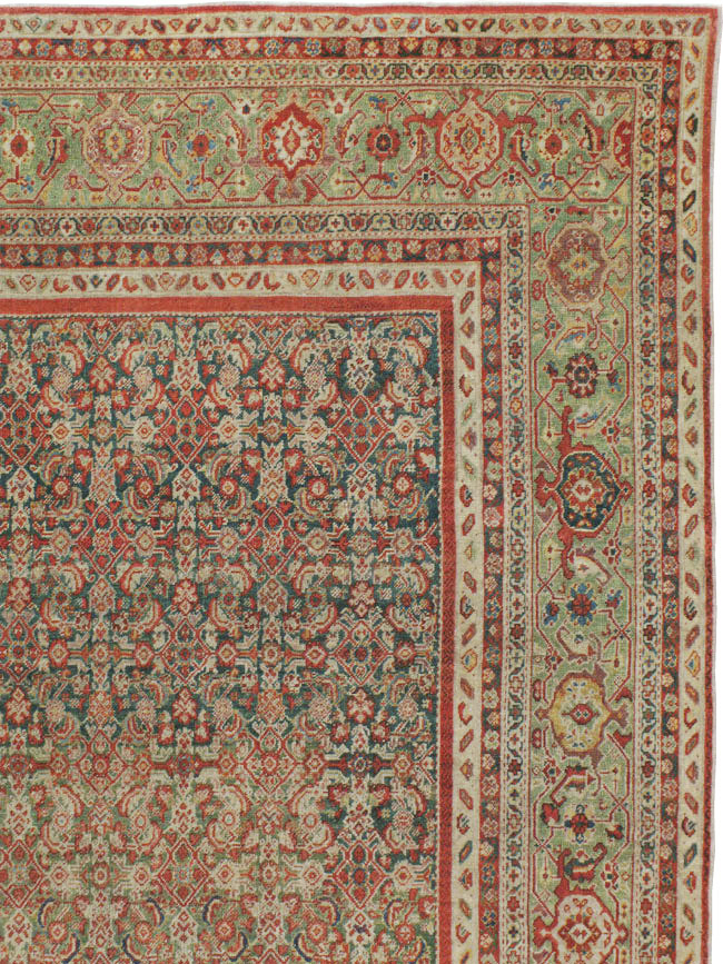 Antique Persian Mahal Carpet, No.17743 - Gss