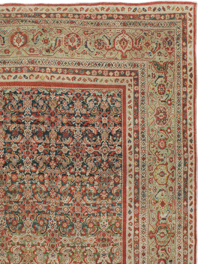Antique Persian Mahal Carpet, No.17743 - Gss