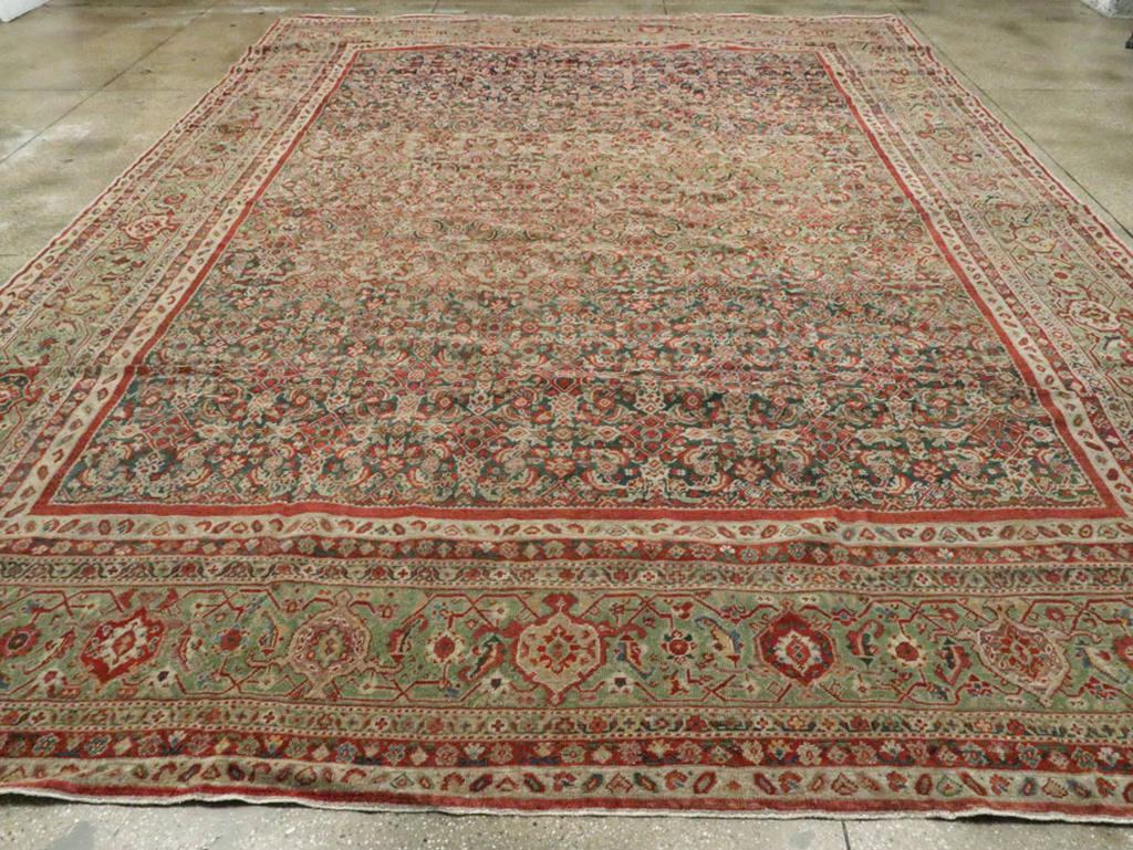Antique Persian Mahal Carpet, No.17743 - Gss