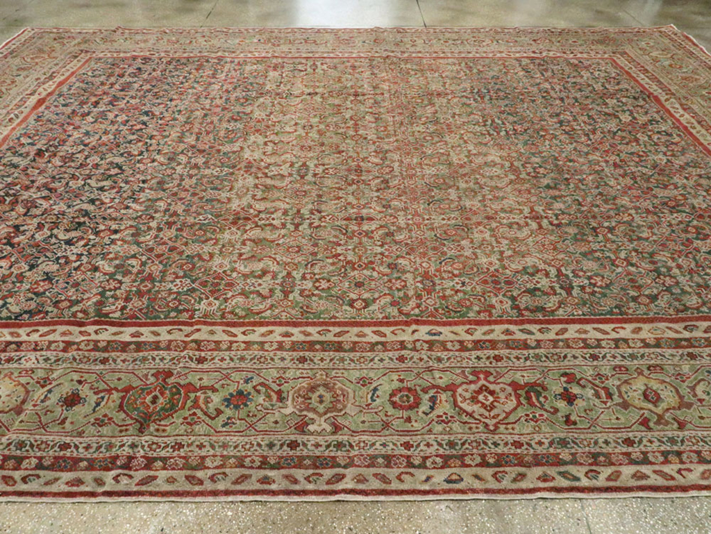 Antique Persian Mahal Carpet, No.17743 - Gss