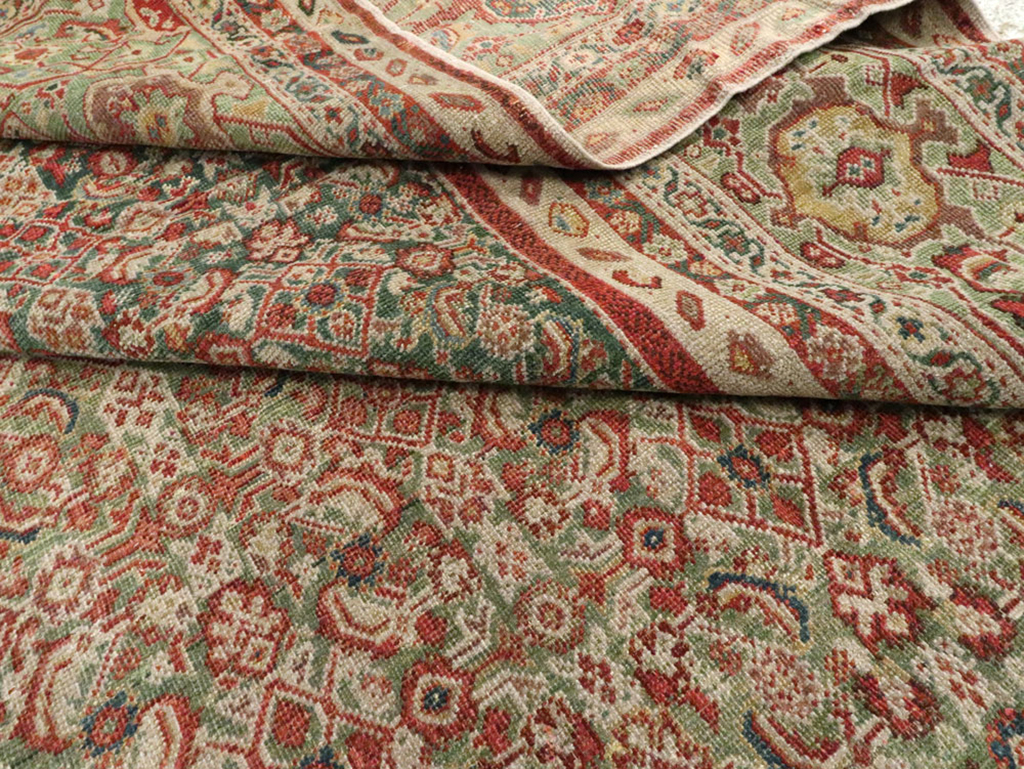 Antique Persian Mahal Carpet, No.17743 - Gss