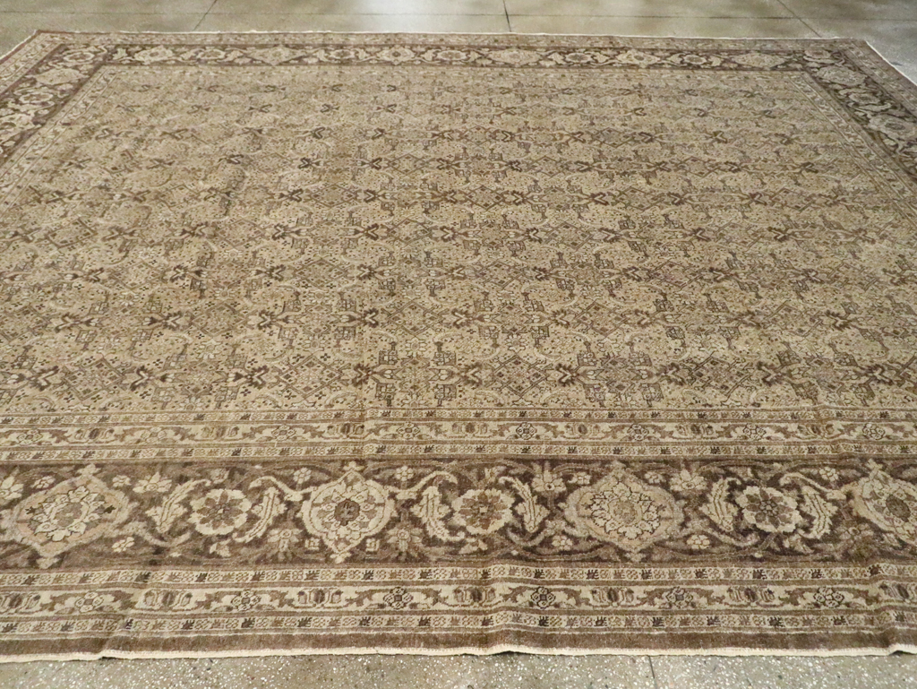Antique Persian Tabriz Carpet, No.17745 - Gss