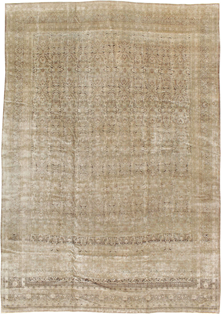 Antique Persian Mashad Carpet, No.17746 - Gss