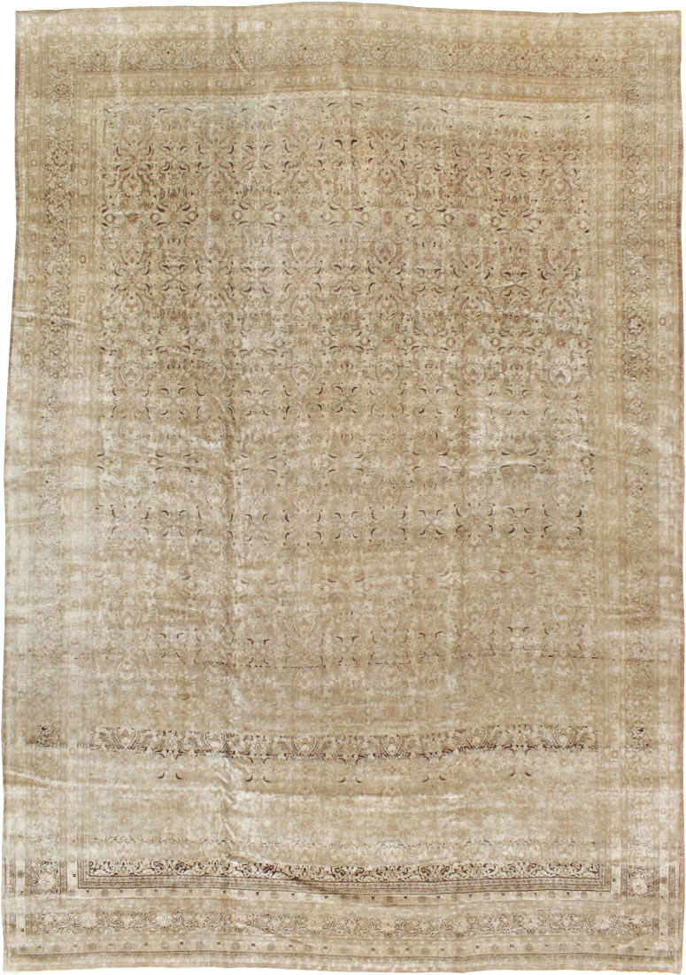 Antique Persian Mashad Carpet, No.17746 - Gss