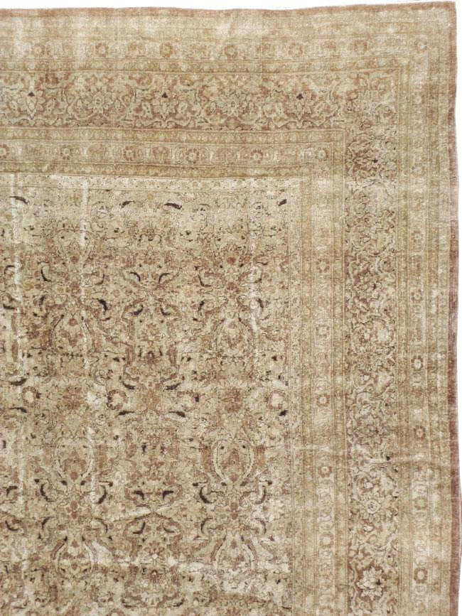 Antique Persian Mashad Carpet, No.17746 - Gss