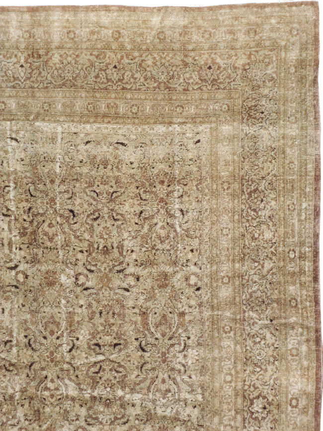 Antique Persian Mashad Carpet, No.17746 - Gss