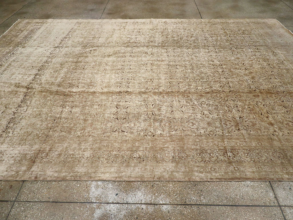 Antique Persian Mashad Carpet, No.17746 - Gss