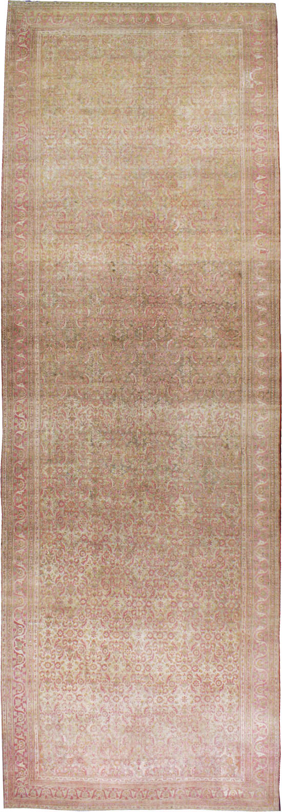 Antique Persian Khorossan Long Rug, No.17756 - Gss