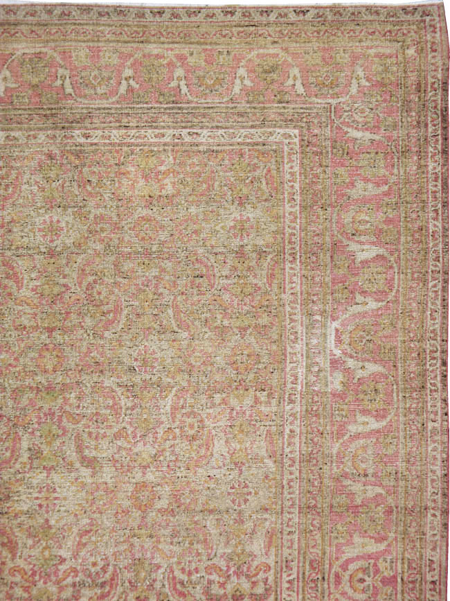 Antique Persian Khorossan Long Rug, No.17756 - Gss