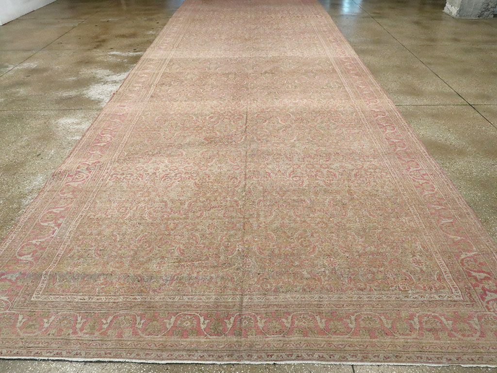 Antique Persian Khorossan Long Rug, No.17756 - Gss