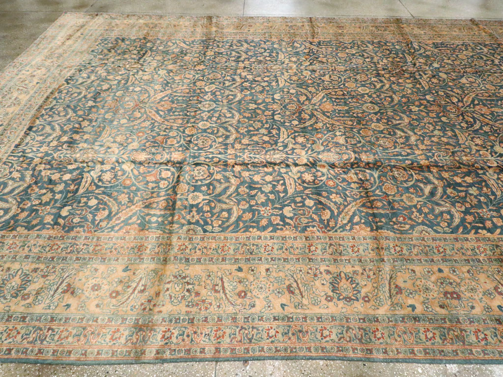 Antique Persian Tabriz Carpet, No.17758 - Gss