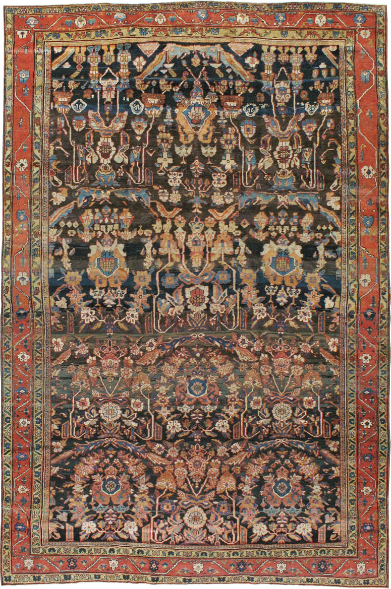 Antique Persian Mahal Carpet, No.17776 - Gss