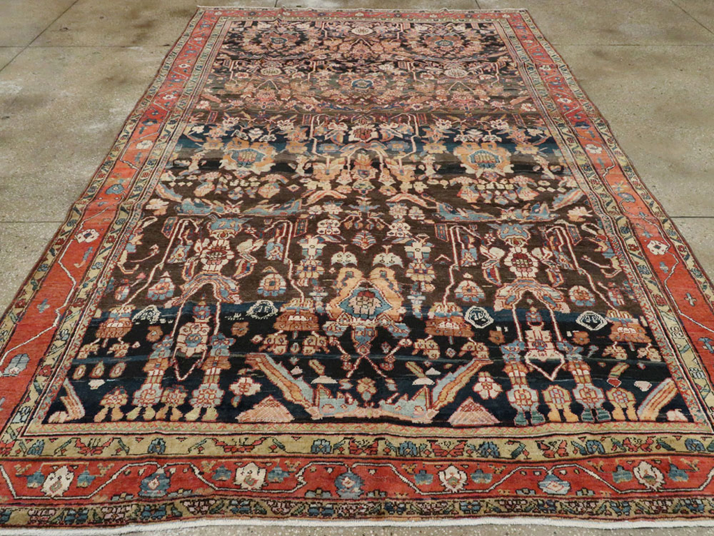 Antique Persian Mahal Carpet, No.17776 - Gss