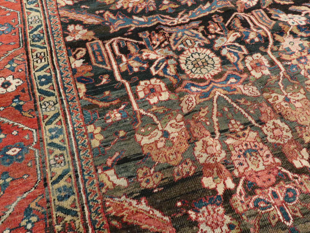 Antique Persian Mahal Carpet, No.17776 - Gss