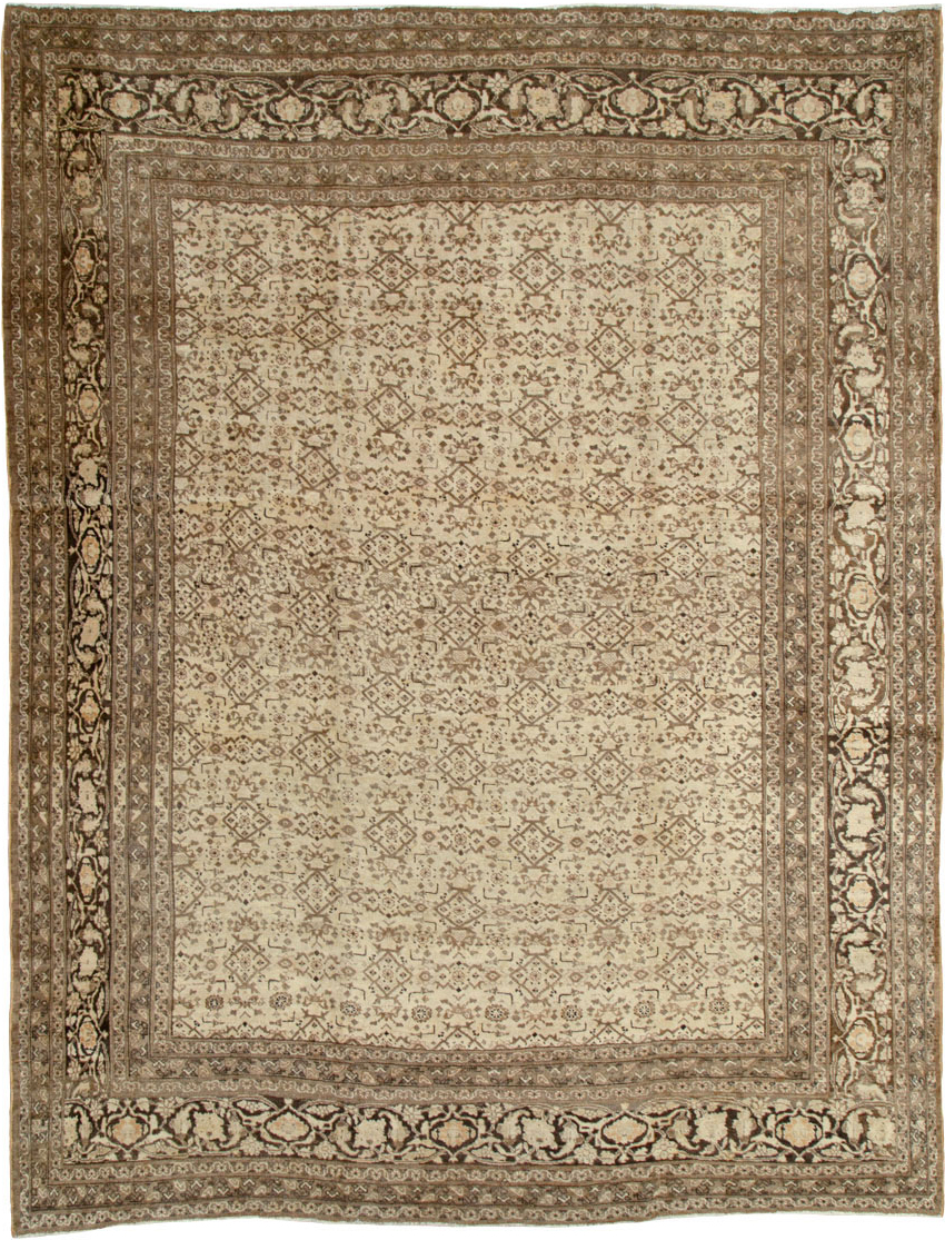 Antique Persian Tabriz Carpet, No.17777 - Gss