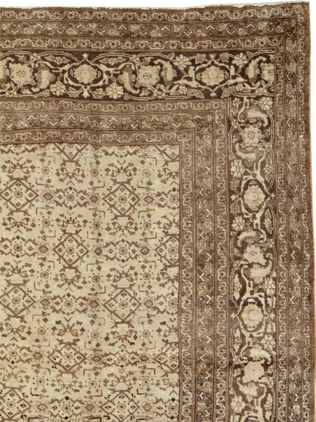 Antique Persian Tabriz Carpet, No.17777 - Gss