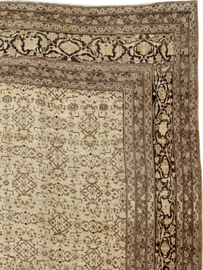 Antique Persian Tabriz Carpet, No.17777 - Gss