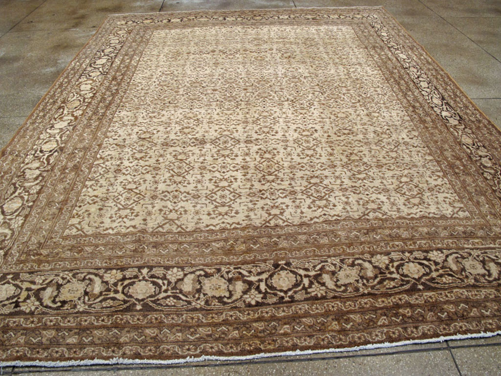Antique Persian Tabriz Carpet, No.17777 - Gss