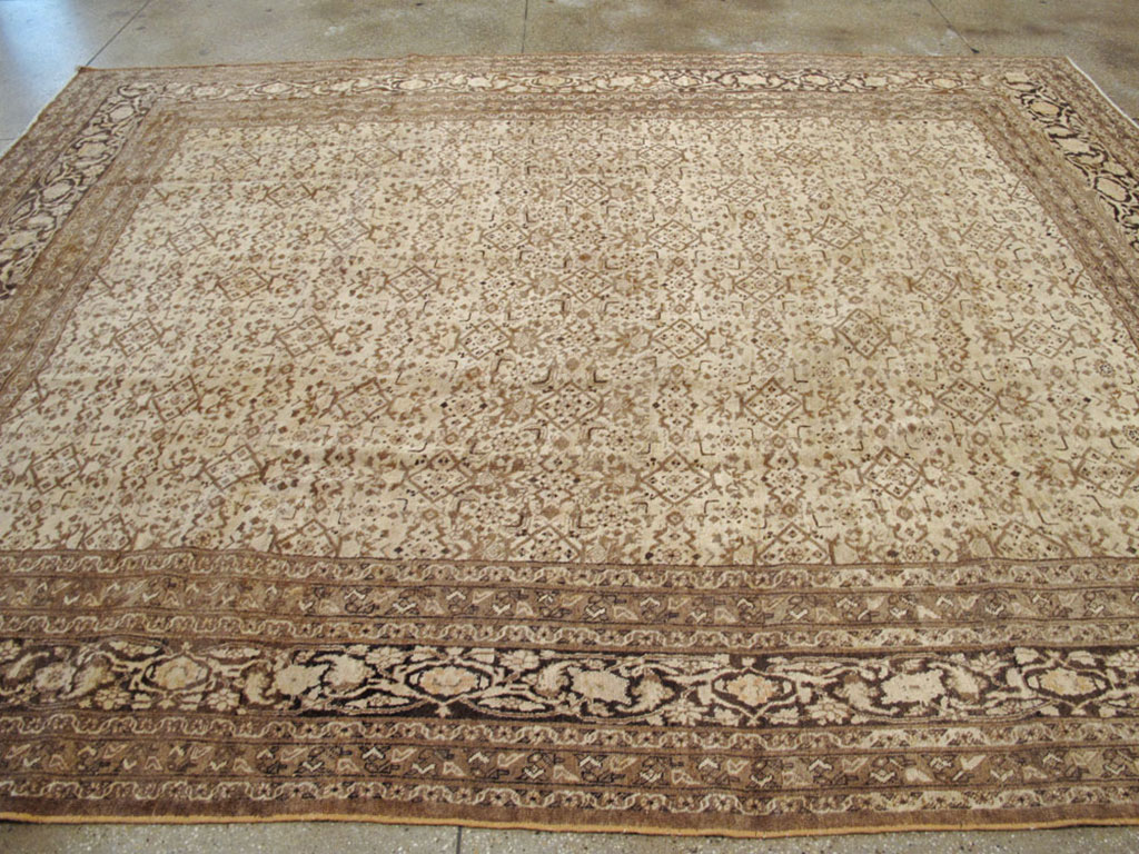 Antique Persian Tabriz Carpet, No.17777 - Gss