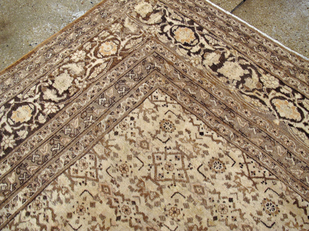 Antique Persian Tabriz Carpet, No.17777 - Gss