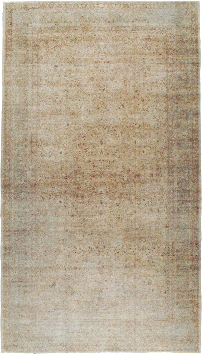 Antique  Persian Mashad Carpet, No.17784 - Gss