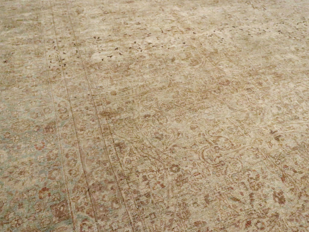 Antique  Persian Mashad Carpet, No.17784 - Gss