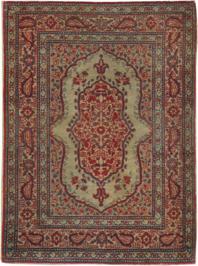 Antique Persian Tabriz Hagi Jalili Rug, No.17787 - Gss