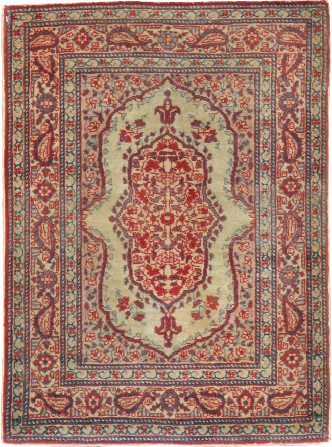Antique Persian Tabriz Hagi Jalili Rug, No.17787 - Gss