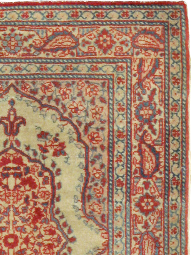 Antique Persian Tabriz Hagi Jalili Rug, No.17787 - Gss