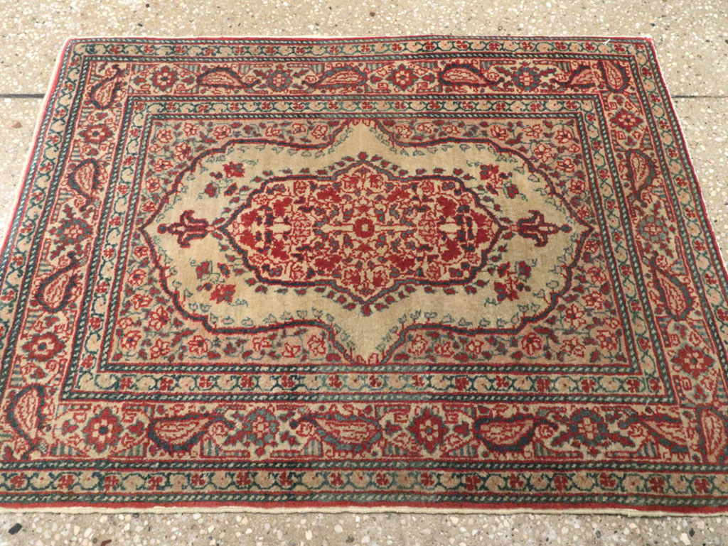 Antique Persian Tabriz Hagi Jalili Rug, No.17787 - Gss