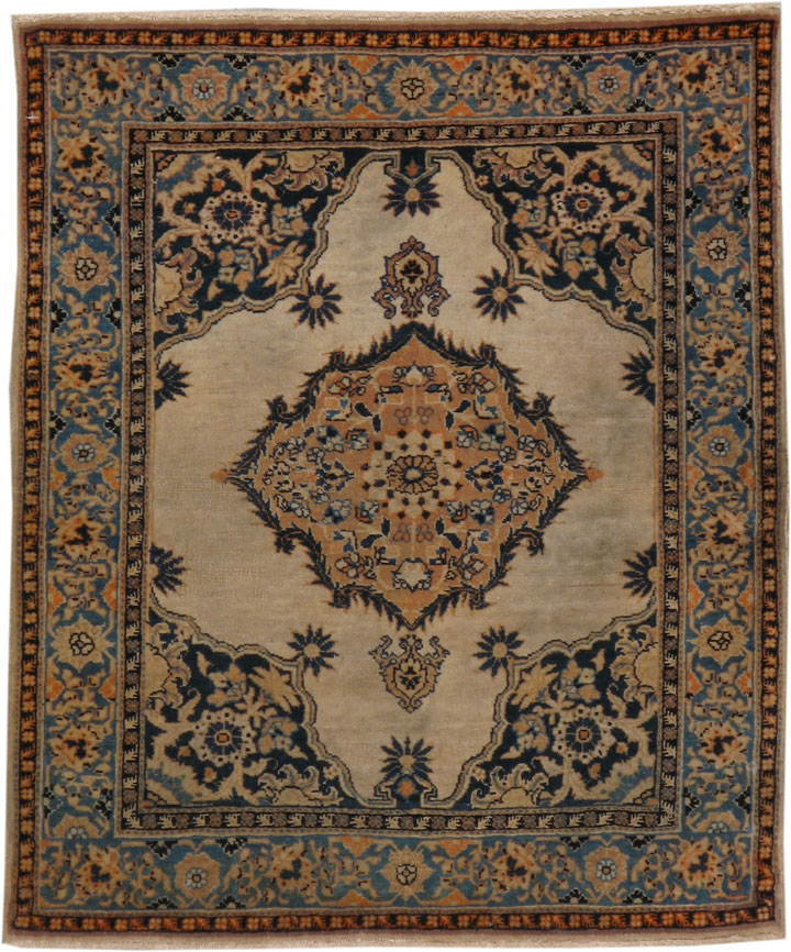 Antique Persian Tabriz Hagi Jalili Rug, No.17788 - Gss