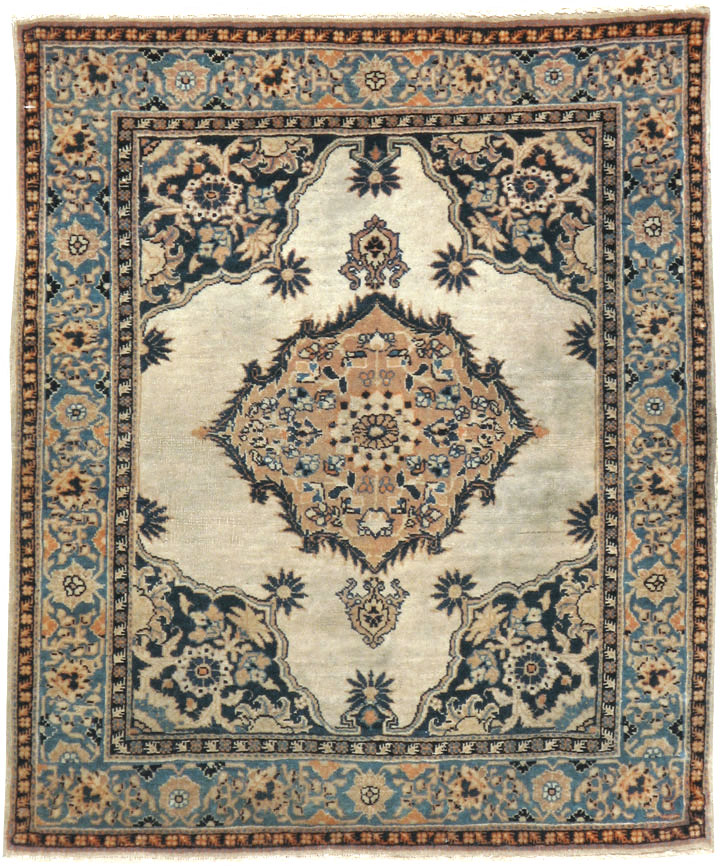 Antique Persian Tabriz Hagi Jalili Rug, No.17788 - Gss