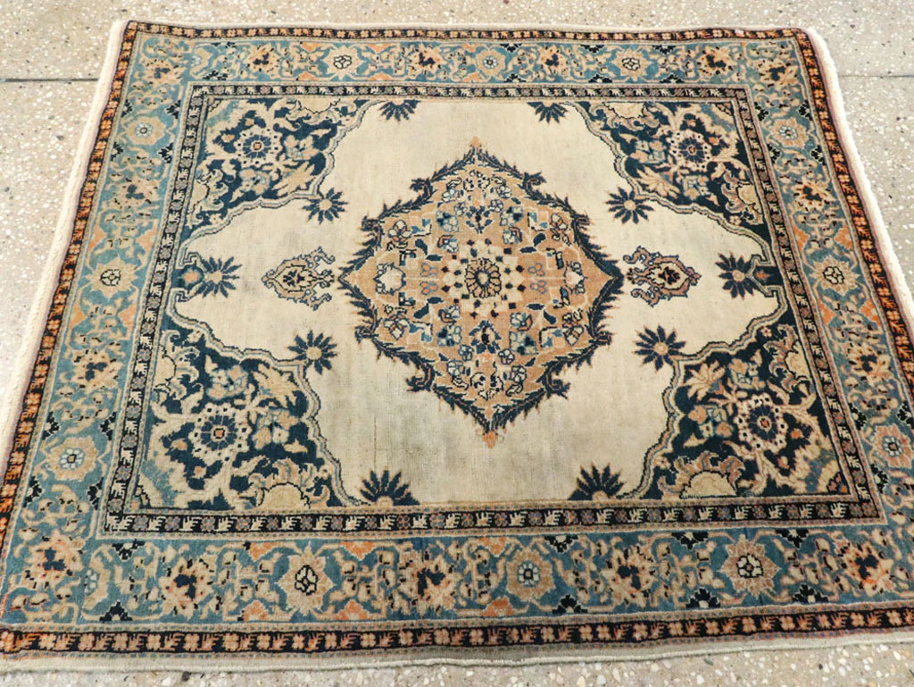 Antique Persian Tabriz Hagi Jalili Rug, No.17788 - Gss