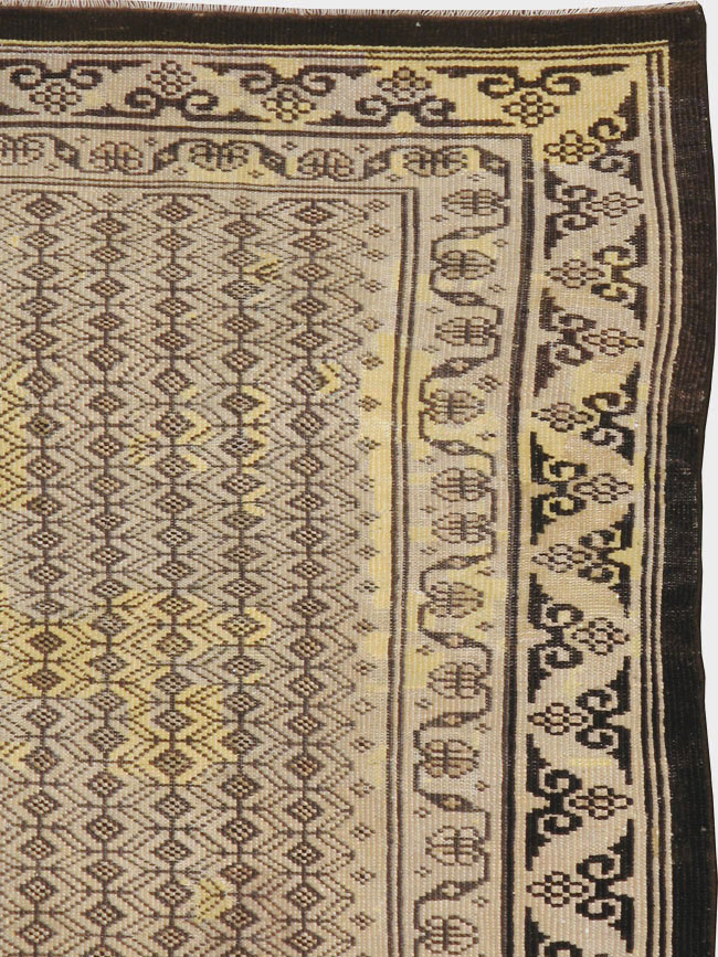 Vintage Indian Agra Rug, No.17800 - Gss