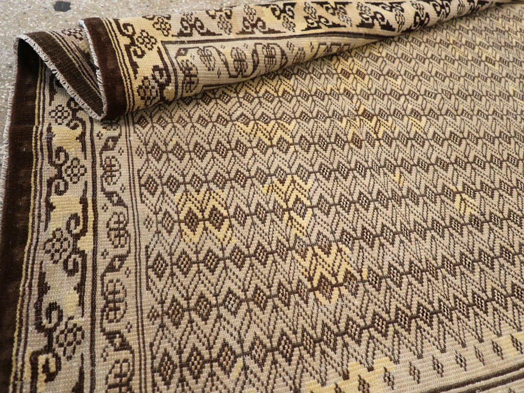 Vintage Indian Agra Rug, No.17800 - Gss