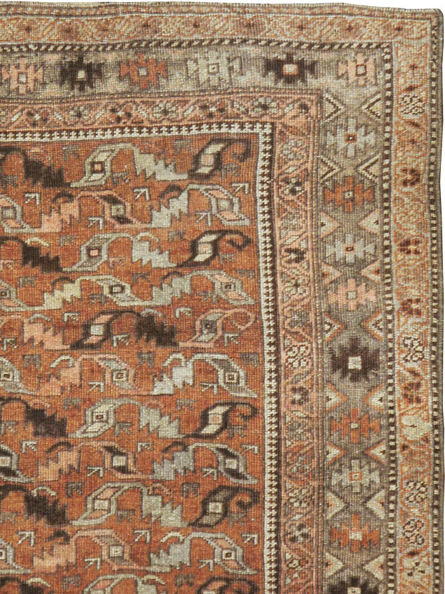Vintage Persian Bidjar Rug, No.17830 - Gss
