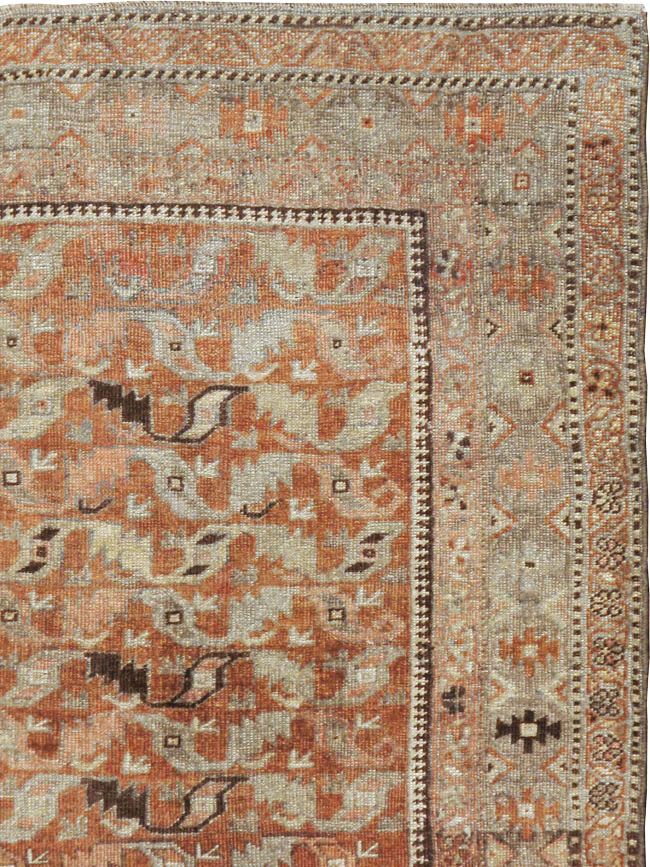 Vintage Persian Bidjar Rug, No.17830 - Gss