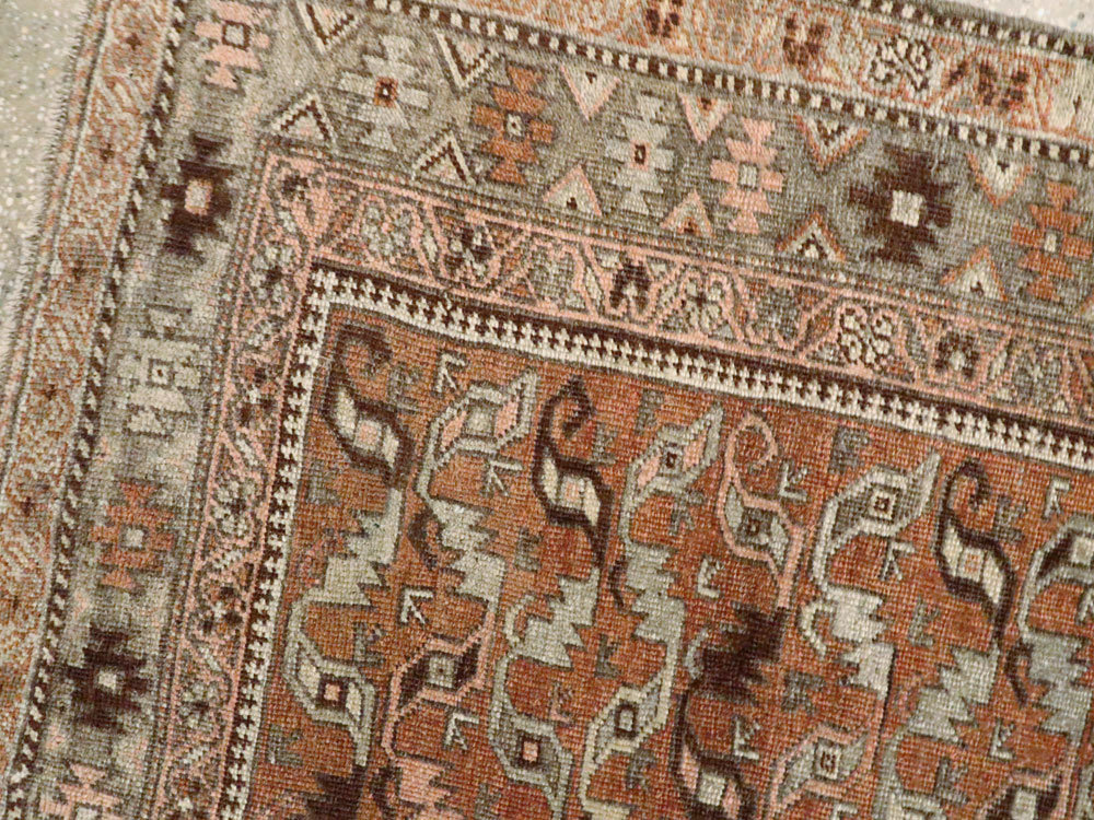 Vintage Persian Bidjar Rug, No.17830 - Gss