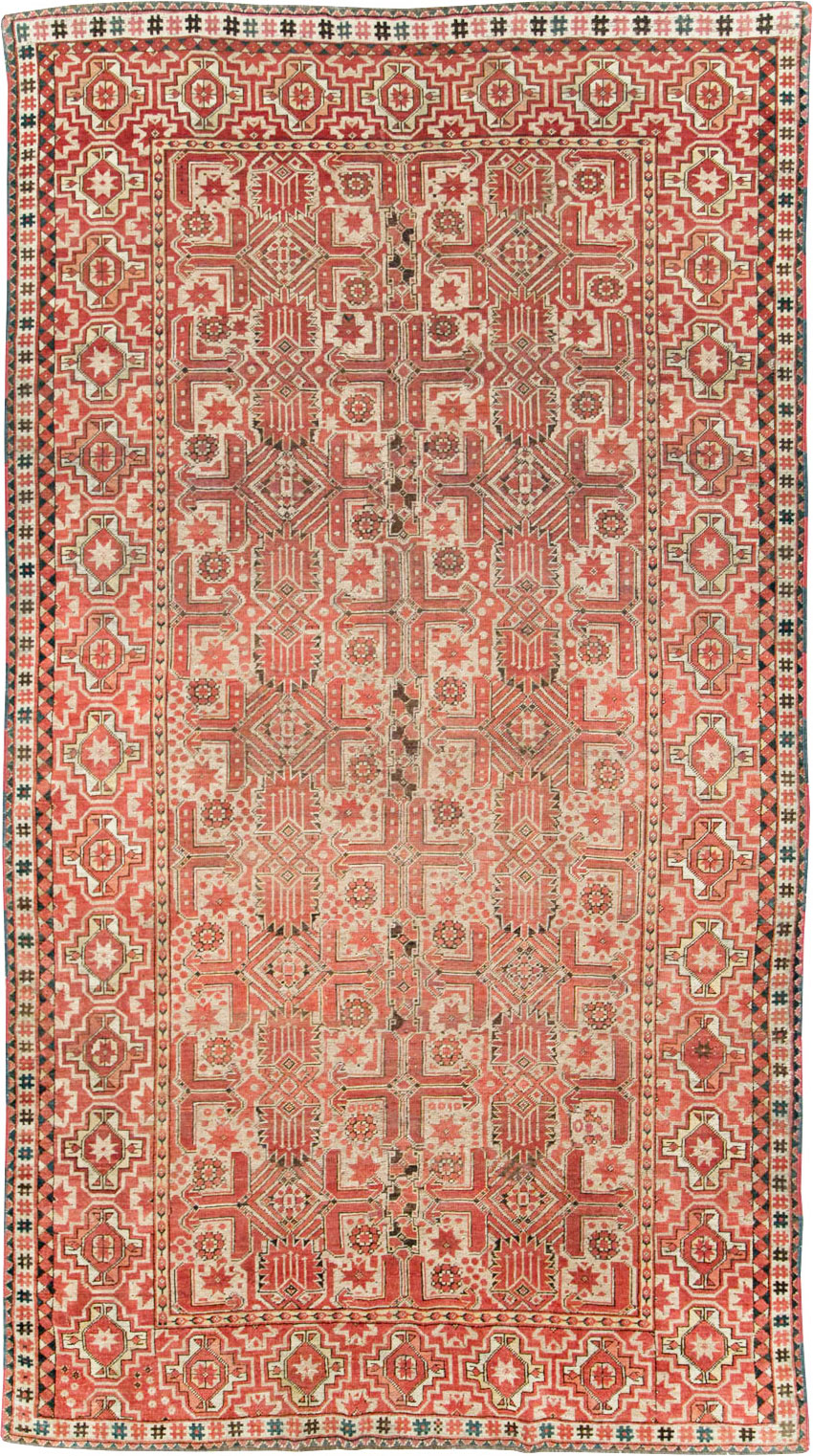 Antique Beshir Carpet, No.17837 - Gss