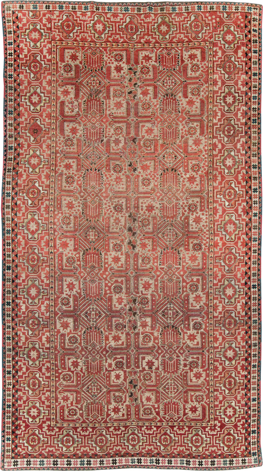 Antique Beshir Carpet, No.17837 - Gss