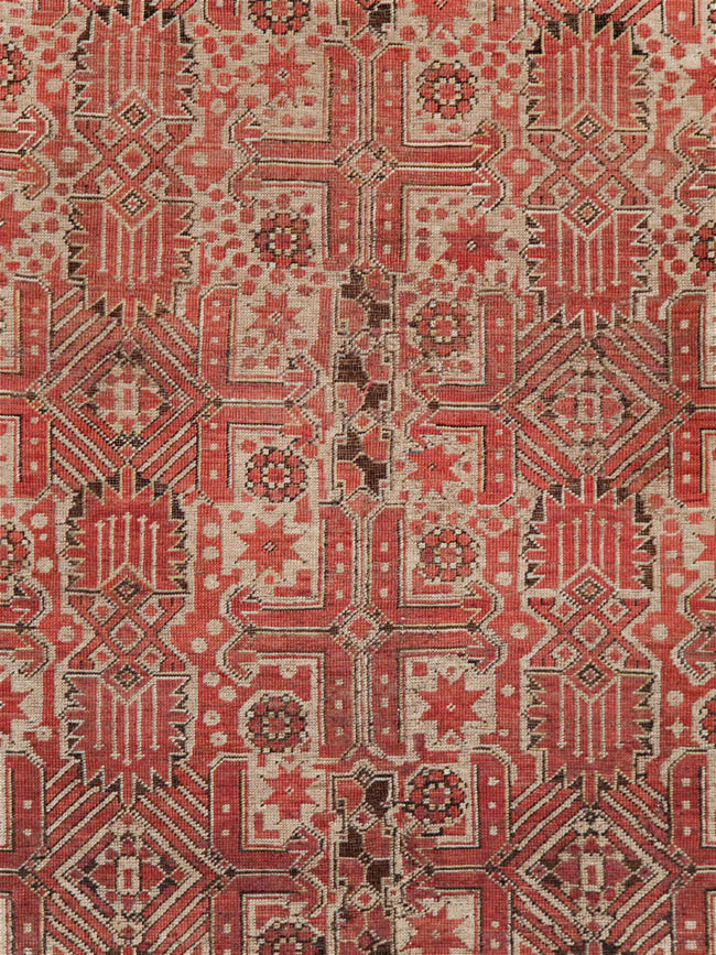 Antique Beshir Carpet, No.17837 - Gss