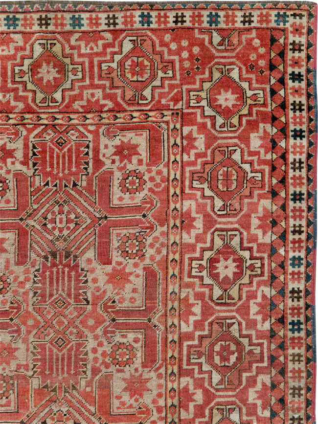 Antique Beshir Carpet, No.17837 - Gss